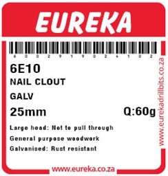 6E10 - Clout Nail -6E10_label_T